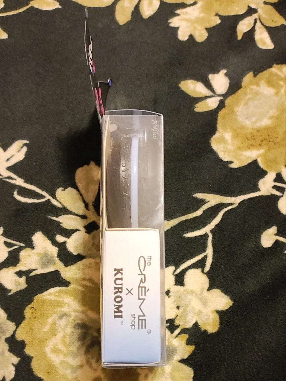 The Crème Shop x Kuromi Macaron Lip Balm - Pink/Black
